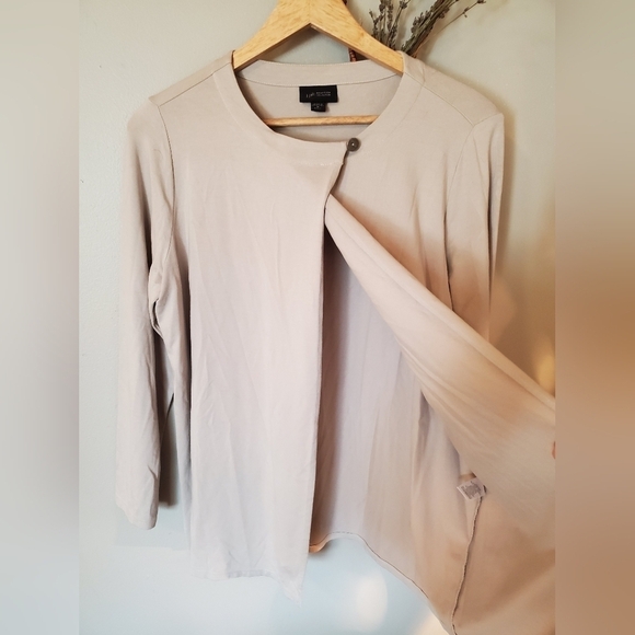 J Jill Tan Stretch Cardigan - Picture 5 of 8